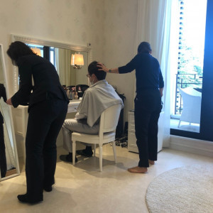 ヘアセット中|589889さんのKIOKUNOMORI （記憶の森）の写真(1236288)