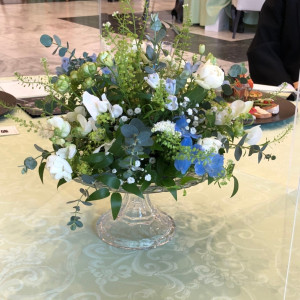 ゲストテーブル花|589889さんのKIOKUNOMORI （記憶の森）の写真(1236299)