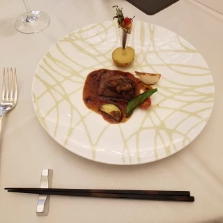試食会でいただいたメイン料理です