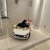 リングボーイ入場で使わせていただいたマセラティのミニカー。