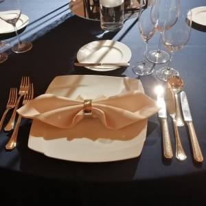 ブルーのテーブルクロス|590104さんのホテルメトロポリタン エドモント(JR東日本ホテルズ)の写真(1274202)