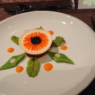 見た目も美しい料理でした。