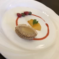 季節のフレンチコース。