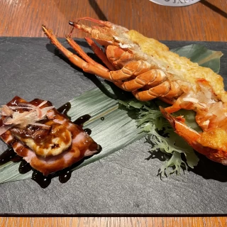 ロブスターがとても美味しかったです。