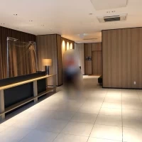 受付です。広いので自分たちらしいウェルカムスペースを作れます