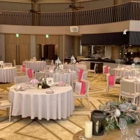 披露宴会場にはオープンキッチンがあります