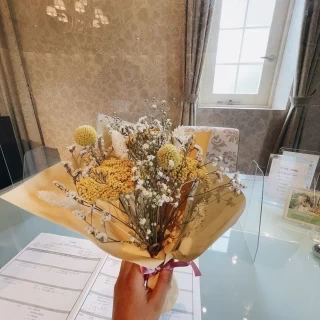 お花のプレゼントがありました！
うれしかったです！
