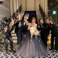 スタッフの皆さんと写真