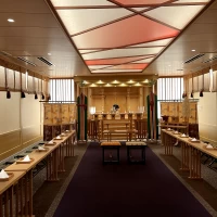 挙式会場には神前式用もありました。