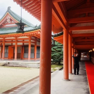 会場まで