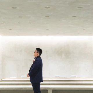 自分の両親とは挙式空間を独り占めして顔合わせ