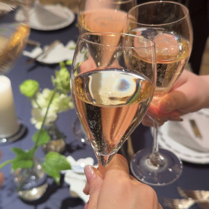 モエシャンでの乾杯♡|590644さんの横浜ベイホテル東急の写真(2637040)