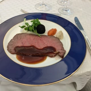 試食したローストビーフです。