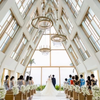 チャペルでのゲストとの写真も沢山残っていて良かったです