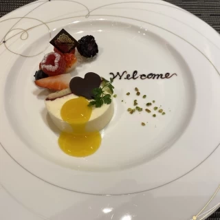 試食したデザートです。