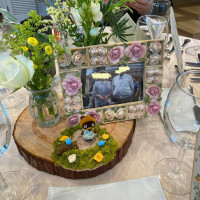 ゲストテーブル小物とお花等装飾
