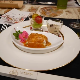 前菜も華やかで良かったです