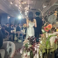 披露宴会場の雰囲気が分かる写真です。