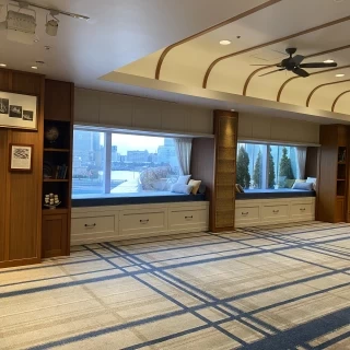 披露宴会場です