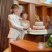 ケーキ入刀