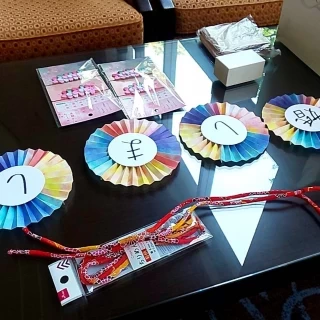 受付の飾り