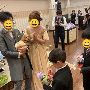 ワンコと入場|591207さんのティアラガーデンズ伊勢崎（営業終了）の写真(1471388)