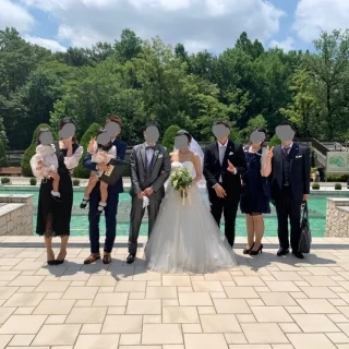 噴水の前でも写真が撮れます