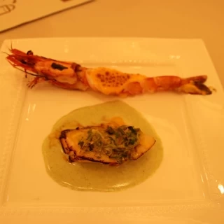 エビがとても美味しかったです。