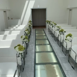 とても綺麗な印象を受けたチャペル