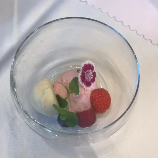 披露宴のデザート