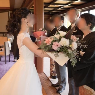 花束贈呈