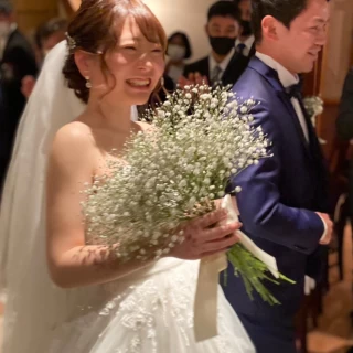 かすみ草ブーケ