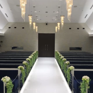 祭壇側から見た景色