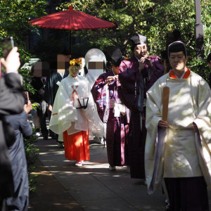 参進中|591770さんの東郷神社／原宿 東郷記念館の写真(2327163)