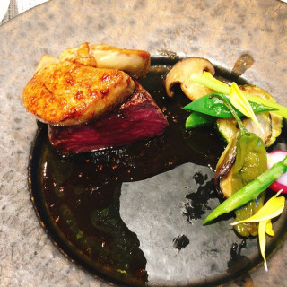 フォアグラとお肉