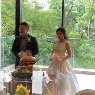 バックには常にグリーンが写ります