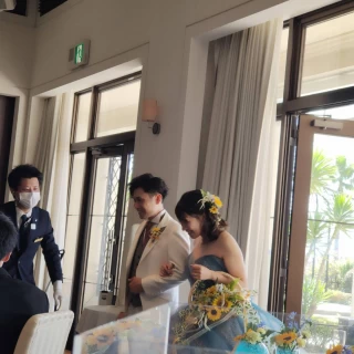 入場を、ガーデンからできます。