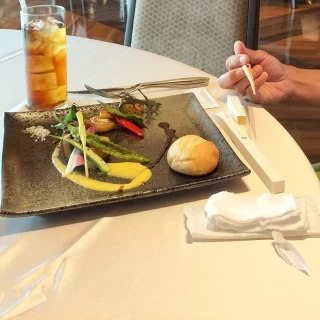 お肉料理、フォアグラ、美味しかった!