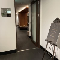 披露宴会場(ニューヨーク)の入口です。