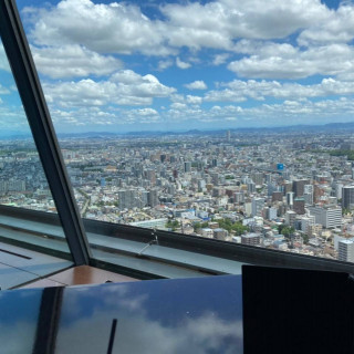 披露宴会場から見える景色