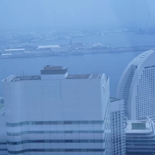 披露宴会場からの景色