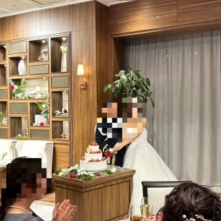ケーキ入刀