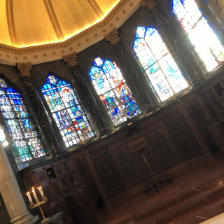 ヨーロッパの教会で使っていたステンドグラス