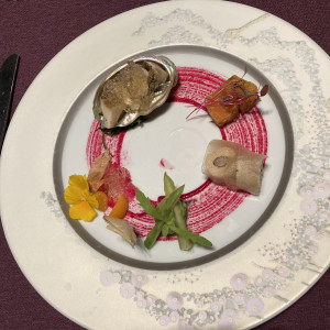 前菜の試食|592577さんのセントアクアチャペル心斎橋の写真(1259462)