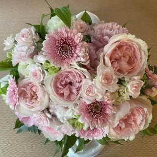 高砂に装飾してあったお花です。