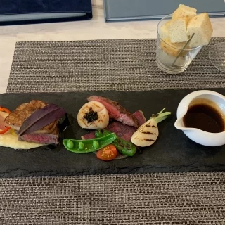 ワンプレートの試食でした。どれも美味しかったです。