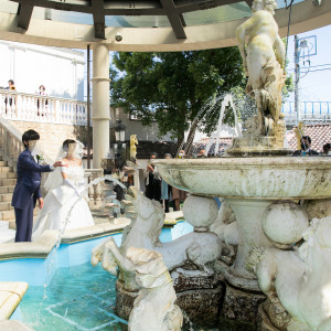 噴水広場でのコイントスの演出は写真映えもバッチリです|592731さんのコルティーレ茅ヶ崎の写真(1409837)