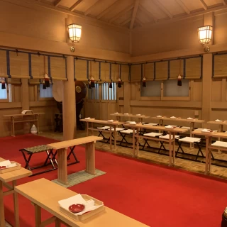 神殿の雰囲気