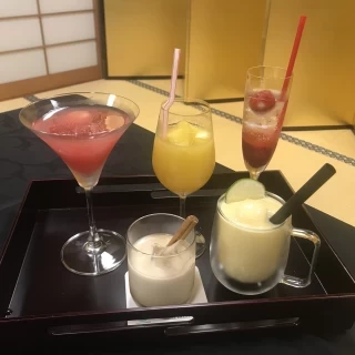 当日の飲み物の一部