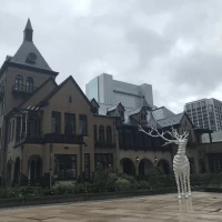 中世のお城のよう